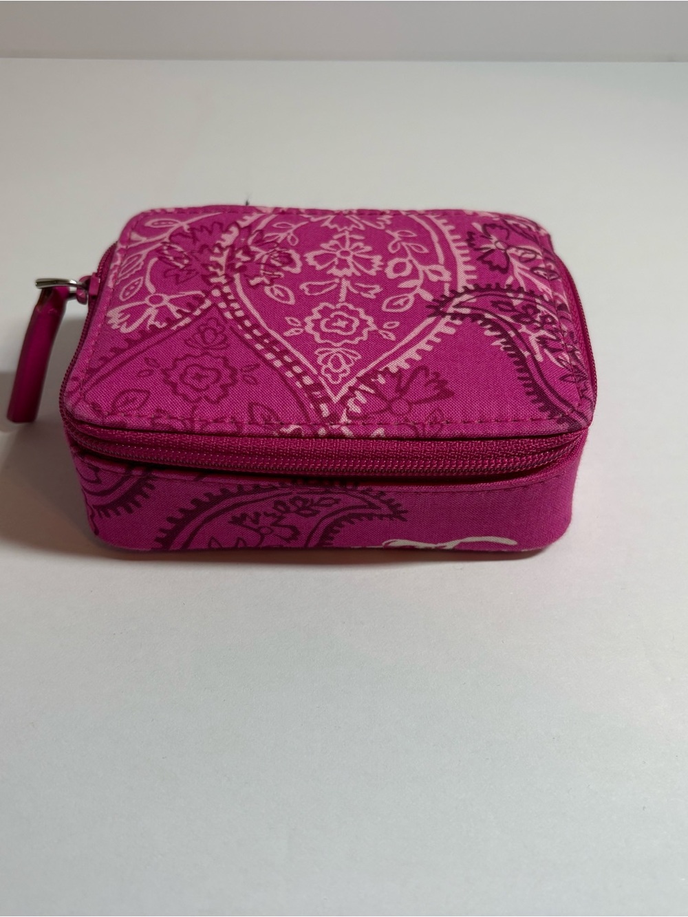 Vera Bradley “Stamped Paisley” Travel Pill Case
